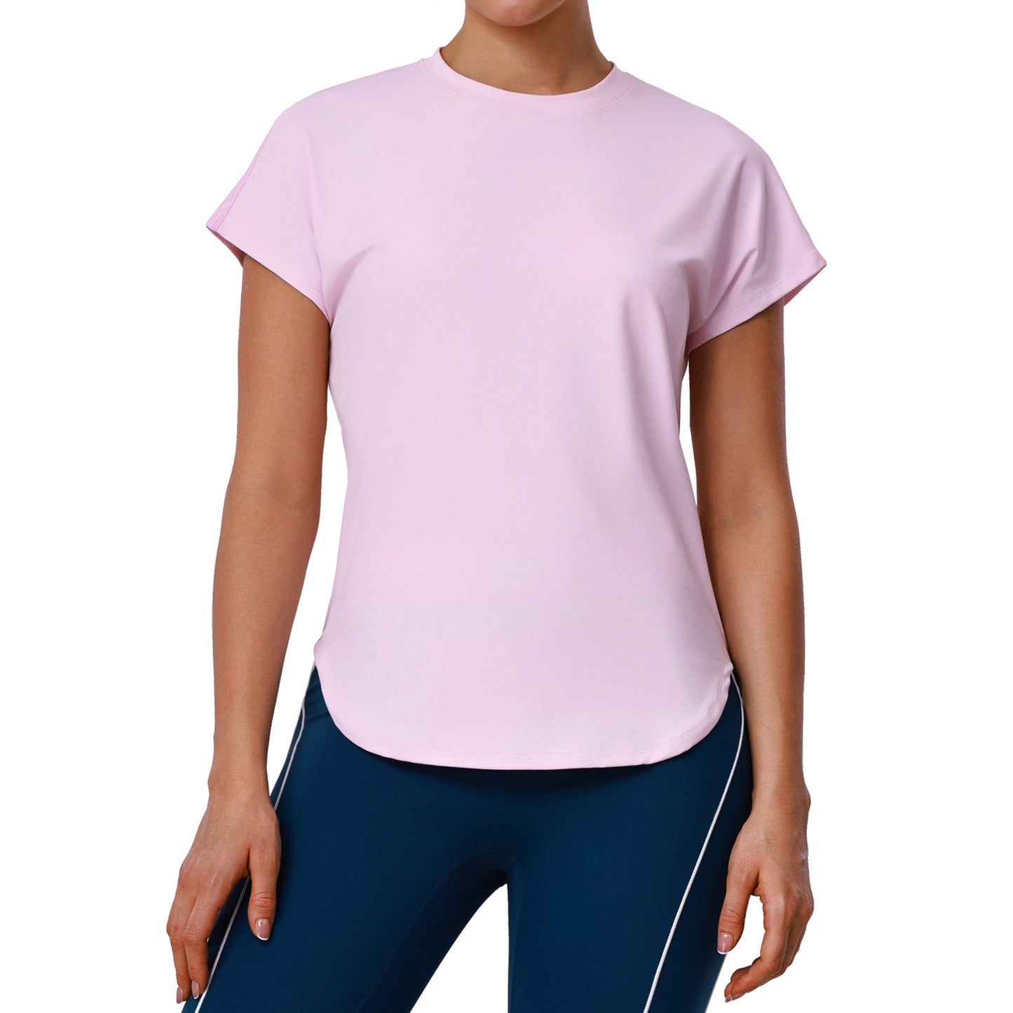 Wholesale breathable patterned athletic top T-shirt