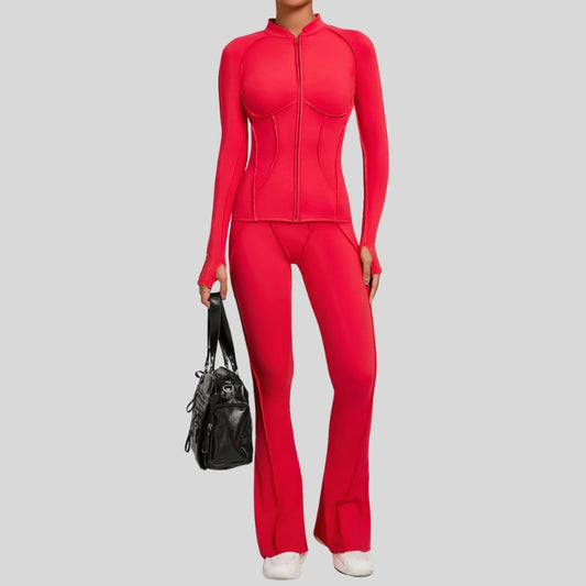 Wholesale Thumb-buckle zipper jacket + slightly | Wonderxfans bulk activewear