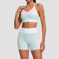 Wholesale Women's & Kids' Matching Yoga Set – Printed Pilates Bra & Leggings Mother-Daughter