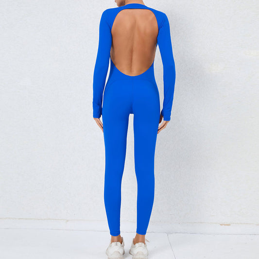 Wholesale Sexy backless long-sleeved high-intensity fitness | Wonderxfans bulk activewear