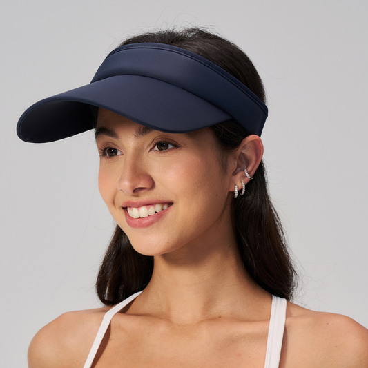 Wholesale Women's Sun Visor Cap – UPF Protection Adjustable Sports Running Tennis Hat