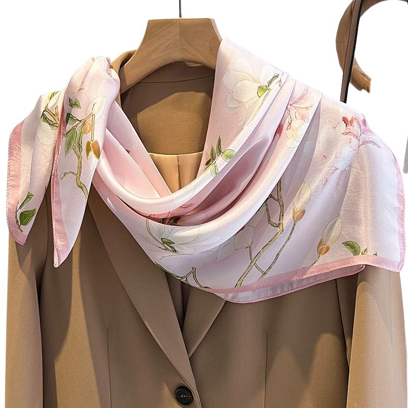 Wholesale mulberry silk square scarf | Wonderxfans bulk activewear