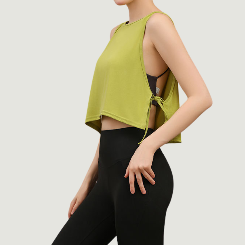 Wholesale sleeveless loose breathable quick dry blouse