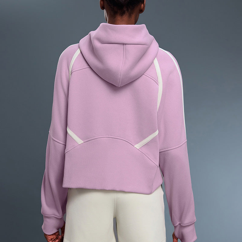 Fleece-Lined Hooded Sweatshirt