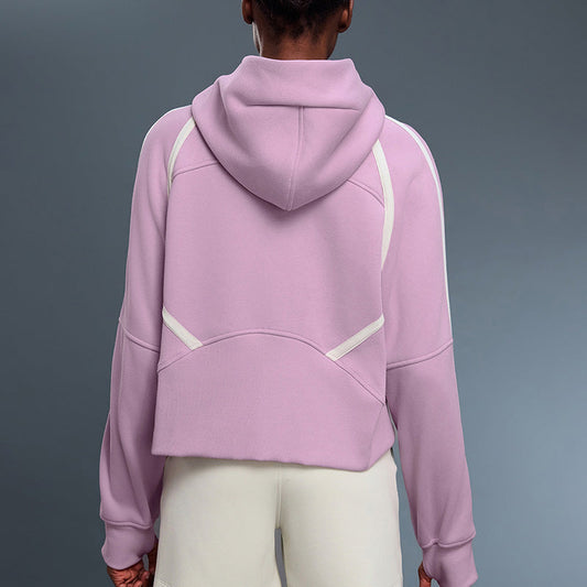 Wholesale Fleece-Lined Hooded Sweatshirt | Wonderxfans bulk activewear