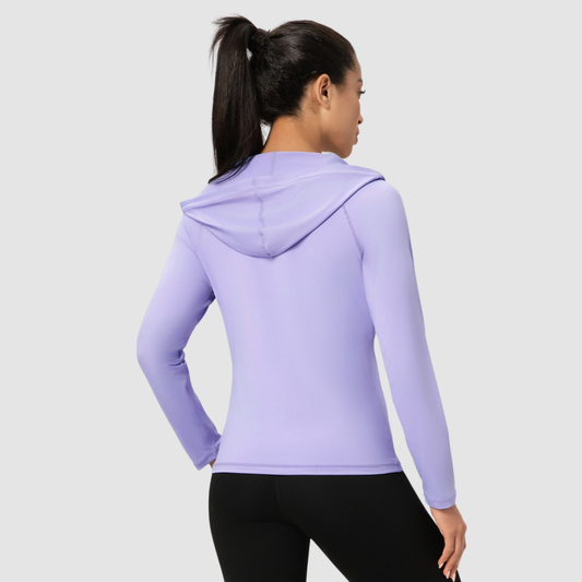 Wholesale Women's Zip Up Hoodie Sports Jacket – Quick-Dry & Windproof