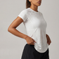Wholesale Women's short sleeve tee quick dry running gym top