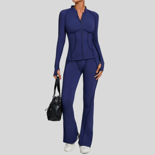 Wholesale Thumb-buckle zipper jacket + slightly | Wonderxfans bulk activewear