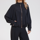 Women's Activewear Loose-Fit Long-Sleeve Yoga Training Outer Layer Jacket