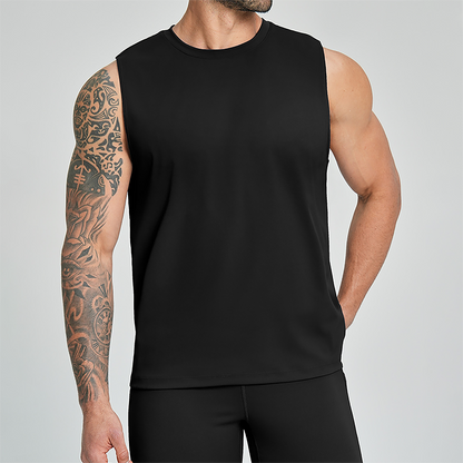 Wholesale Men's Quick-Dry Sleeveless Training Tank Top – Breathable Gym Vest