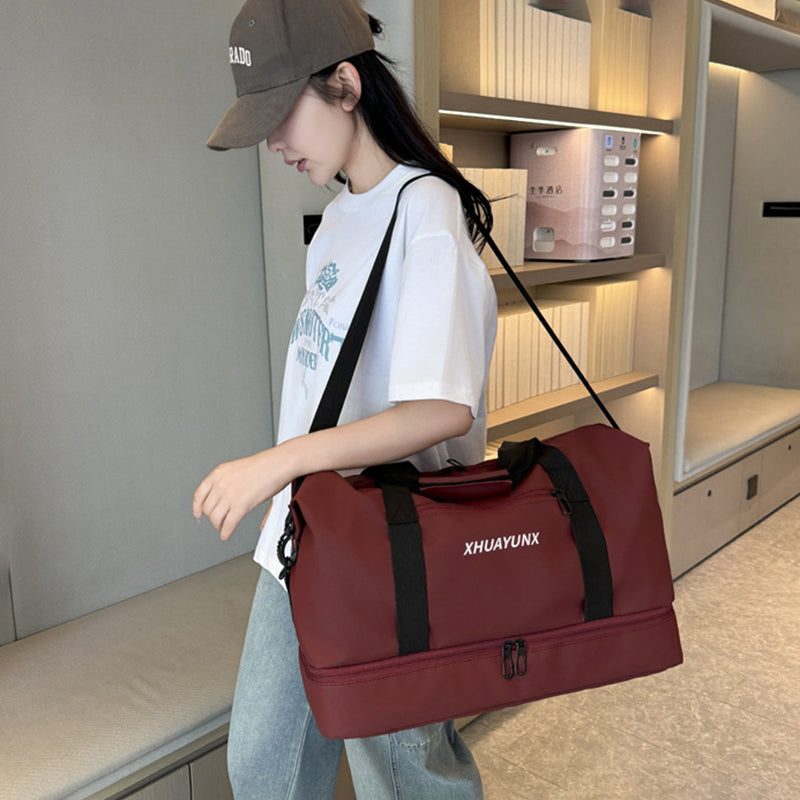 Large-capacity Dry-wet Separated Convertible GYM Duffel Bag