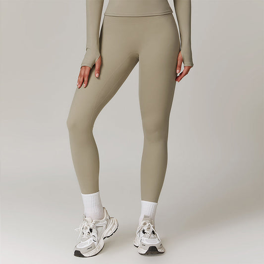 Brushed Snug fit High-waisted sports leggings