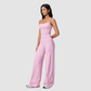 Wholesale Women's Brushed Sports vest+Loose sweatpants 2-piece set