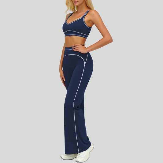 Wholesale Contrasting bra with removable bra | Wonderxfans bulk activewear