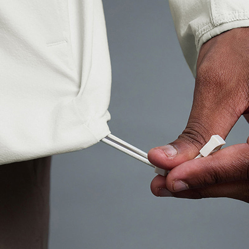 Breathable windproof men's clip-on collar jacket