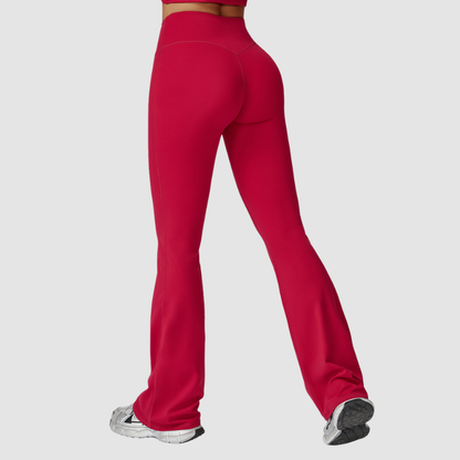 Wholesale High Waisted Flare Yoga Pants