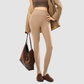 Wholesale Women's High-Waist Stirrup Shark Skin Leggings – Tummy Control Slimming Yoga Pants