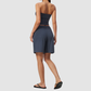 Wholesale Women’s Tube Top & Relaxed Shorts Yoga Set – Moisture-Wicking