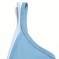 Wholesale fake two contrasting back yoga bras