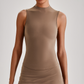 Wholesale Women's Naked Feel Yoga Tank Top – Breathable High-Stretch Sleeveless 4165