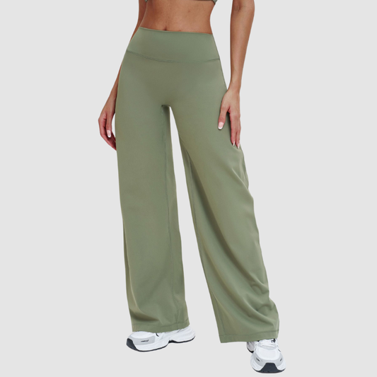 Wholesale slimming wide-leg athletic pants | Wonderxfans bulk activewear