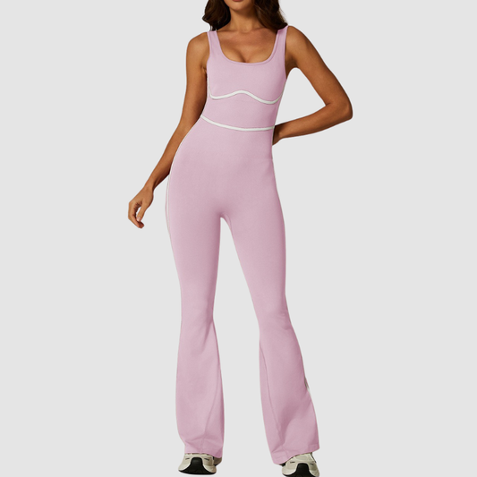 Wholesale women's color-block jumpsuits | Wonderxfans bulk activewear