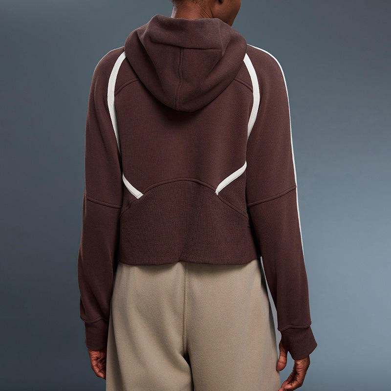 Fleece-Lined Hooded Sweatshirt