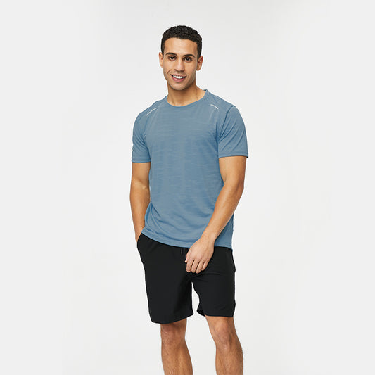 Wholesale Men's summer training short-sleeved tops | Wonderxfans bulk activewear