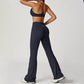 Thin Straps Bra + Flared Leg Pants 2-Piece Set