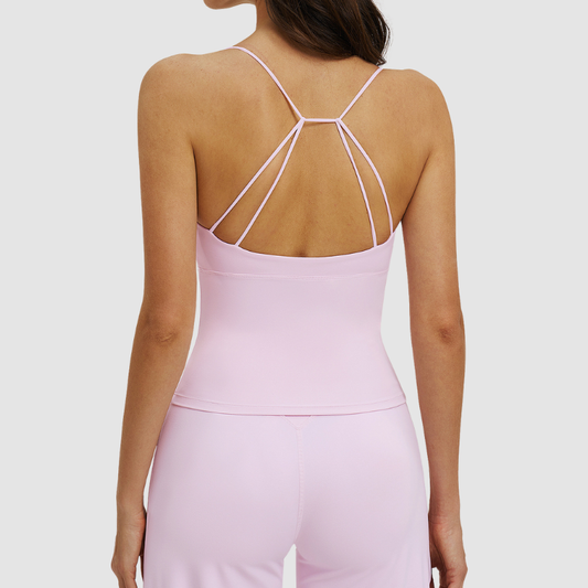 Wholesale spaghetti straps vest with chest | Wonderxfans bulk activewear