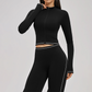 Zippered tight quick drying sports jacket