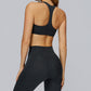 Racer-back casual sports bra
