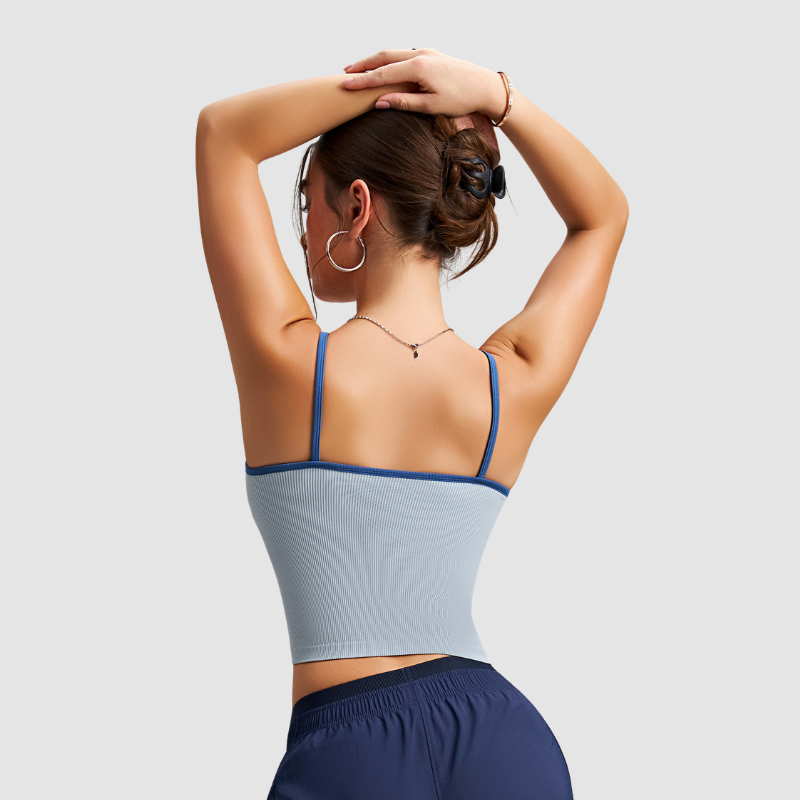 Wholesale Halter racerback yoga tank top | Wonderxfans bulk activewear