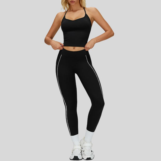 Wholesale Beautiful Back Slimming Tank top+High-waisted | Wonderxfans bulk activewear