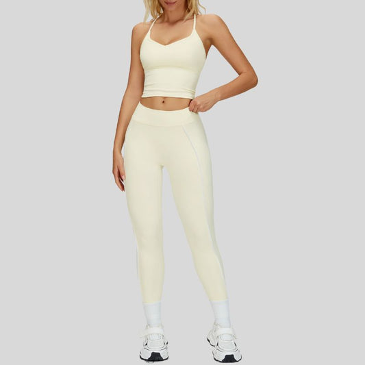 Wholesale Beautiful Back Slimming Tank top+High-waisted | Wonderxfans bulk activewear