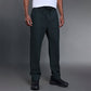 Elastic Waist Straight Leg Casual Pants