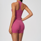Wholesale 2-Piece Yoga Set – Camisole Vest & Shorts Fitness Outfit