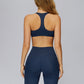 Racer-back casual sports bra