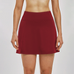 Wholesale A-line anti exposure fake two piece yoga skirt