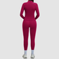 Wholesale women's zipper casual jacket+athletic leggings | Wonderxfans bulk activewear