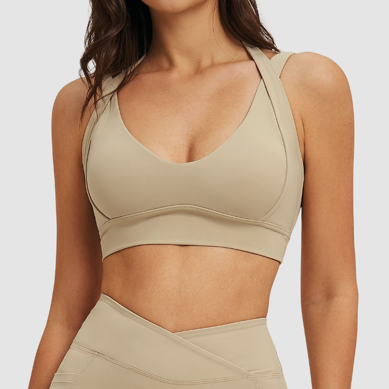 Wholesale halter-neck sports bras