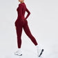 Wholesale solid color long-sleeved top + leggings