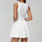 Wholesale Naked Feel Deep V-neckline Tennis Dress