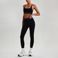 Wholesale Naked-Feel Sports Bra & High-Waist Biker Shorts Set – Quick-Dry Yoga 2-Piece set