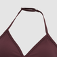 Wholesale Women's Brushed Sports Bra & Wide-Leg Cropped Pants Set – High-Support Seam-Detail 2-Piece Yoga Set
