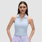 Wholesale collar sports Vest with chest cushion