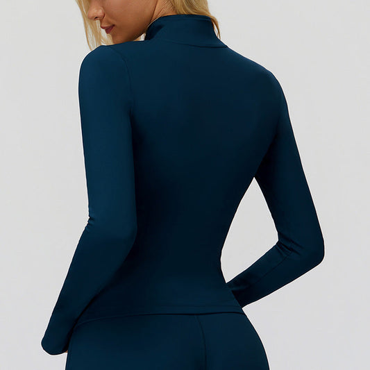 Wholesale Stand collar plush warm slim | Wonderxfans bulk activewear