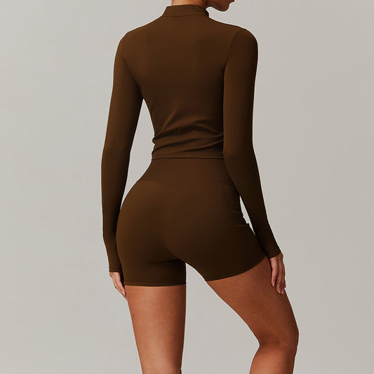 Wholesale Long Sleeve Fitness jacket + | Wonderxfans bulk activewear
