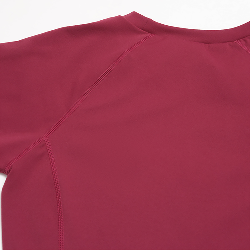 Wholesale solid color short sleeved T-shirt+high waisted shorts 2-piece set
