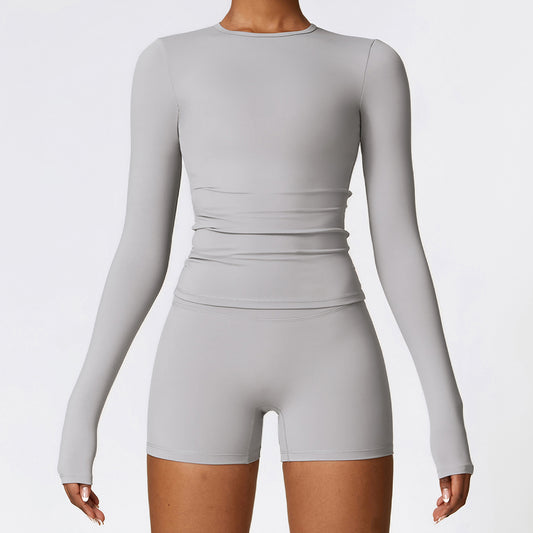 Wholesale Yoga running sports long sleeve | Wonderxfans bulk activewear